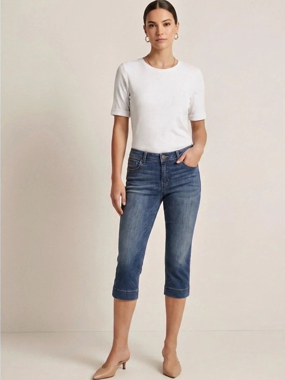 Kut From the Cloth Capri Jeans